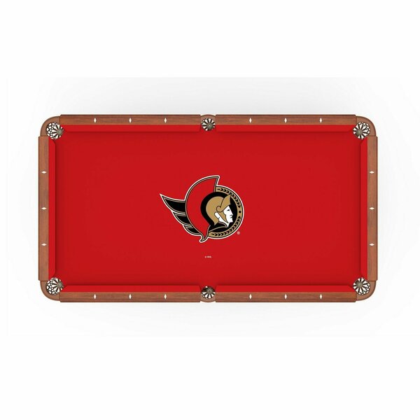 Holland Bar Stool Co 7 Ft. Ottawa Senators Pool Table Cloth PCL7OttSen